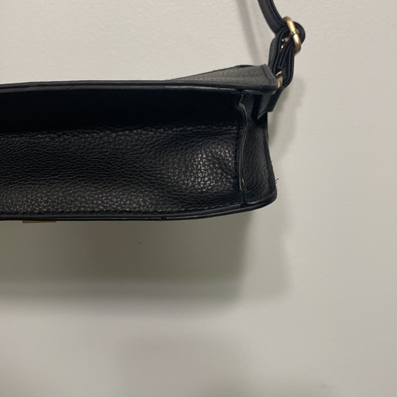 Black fashion crossbody envelope style bag 10x7x3 - Picture 9 of 9